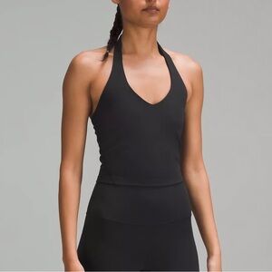 Lululemon Align Halter Top in Black Sz 6.